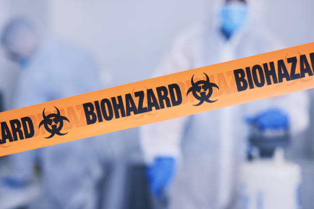 Professional Blood Cleanup technician working in Hildreth, NE